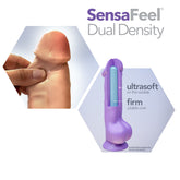 Au Naturel By Blush® | Realistic 10-Inch Long Dildo With Balls & Suction Cup Base